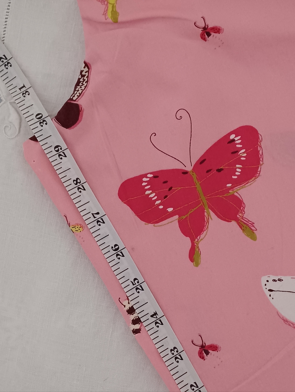 Munki Munki Pink Butterfly Cotton Pajama Set- Size XXL - Picture 8 of 10